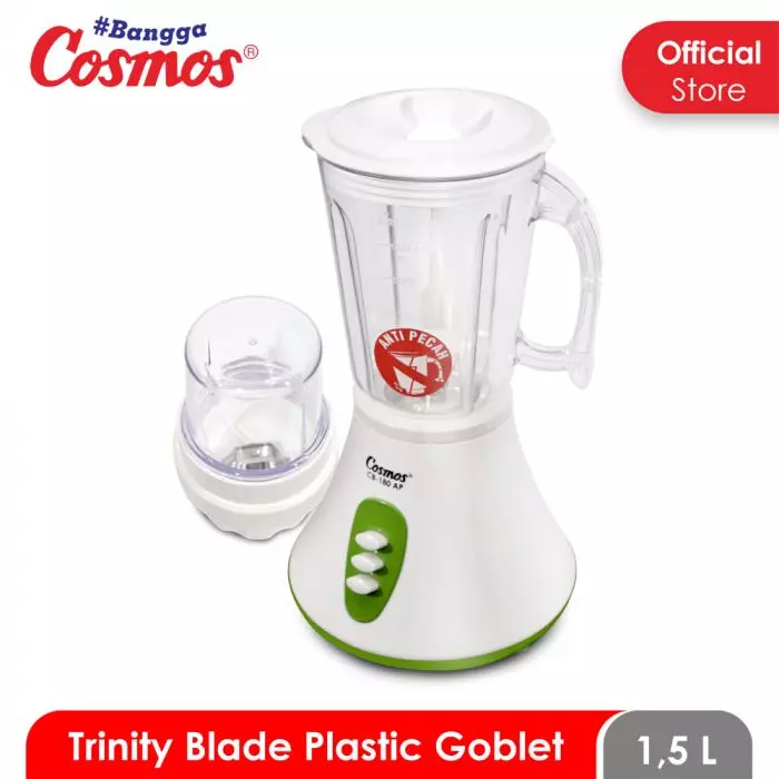 Cosmos Blender Plastik 2in1 1.5 Liter - CB180AP | CB-180 AP